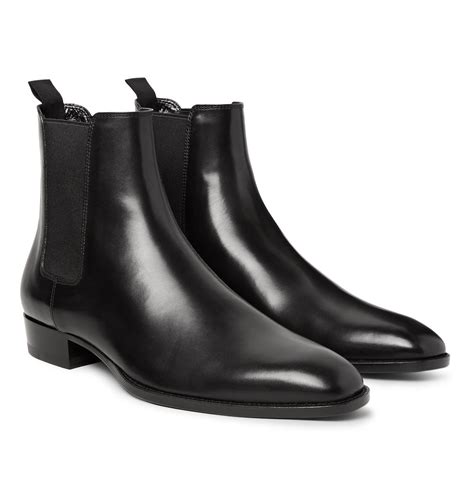 yves saint laurent shoes homme|Saint Laurent chelsea boots sale.